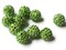 12mm Green Rhinestone Beads Round Polymer Clay Sparkle Beads Shamballa Beads Pave Gumball Bead
